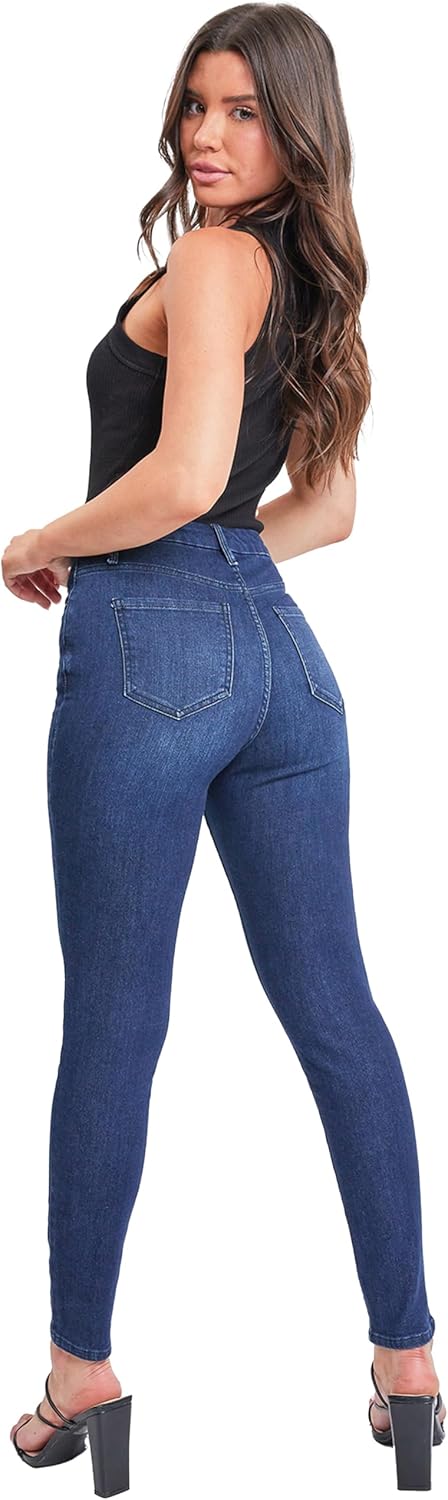 YMI Women’s Curvy Fit Skinny Jeans