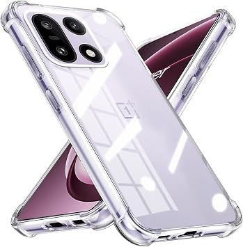 AIRBAG Case for OnePlus 15 Phone Case Protector, TPU Shockproof Cover, Soft, Slim Fit, Anti-Scratch Protection, Clear