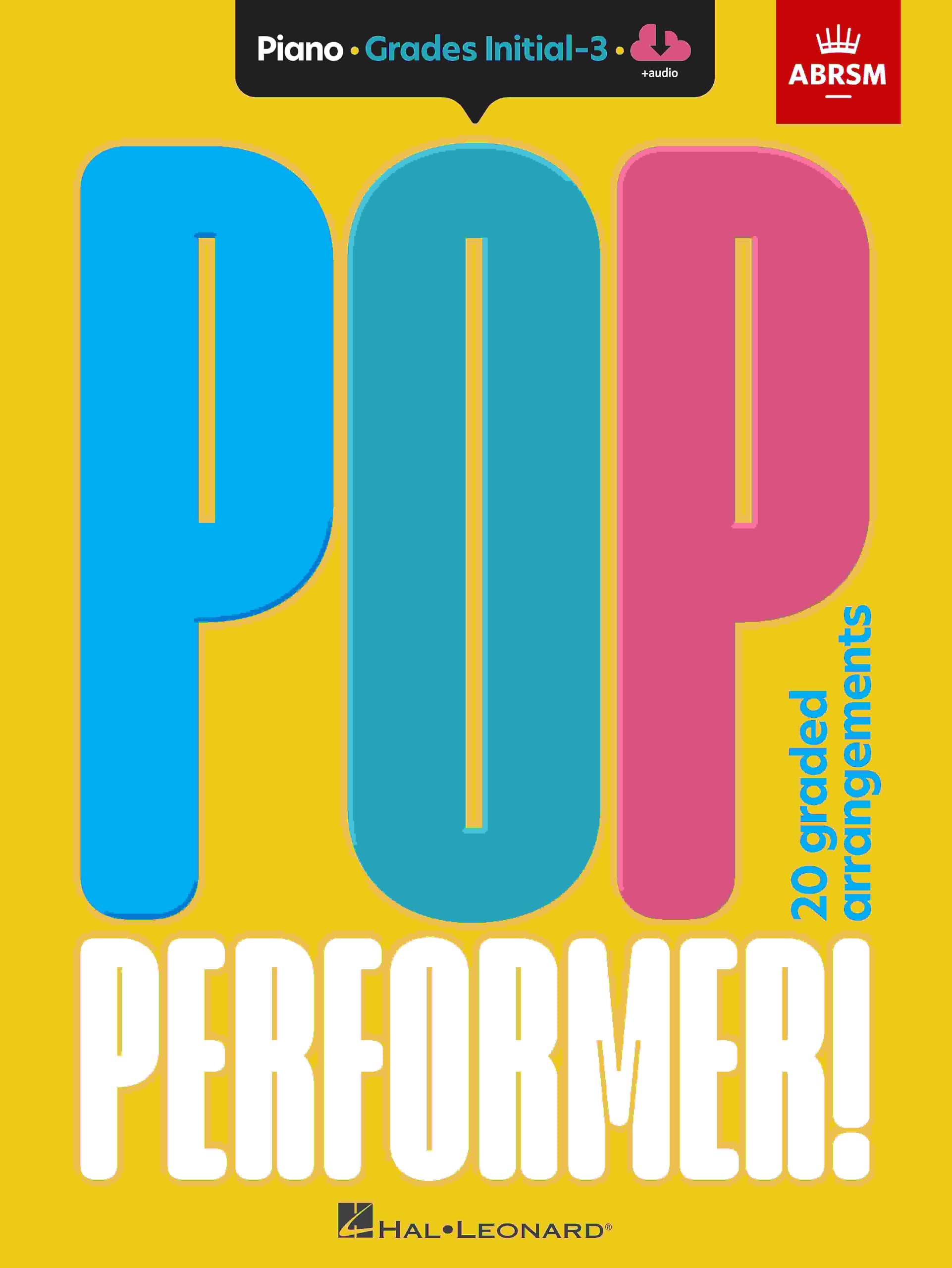 ABRSM Pop Performer! Piano - Initial-Grade 3 Sheet music – Big Book, 1 January 2022