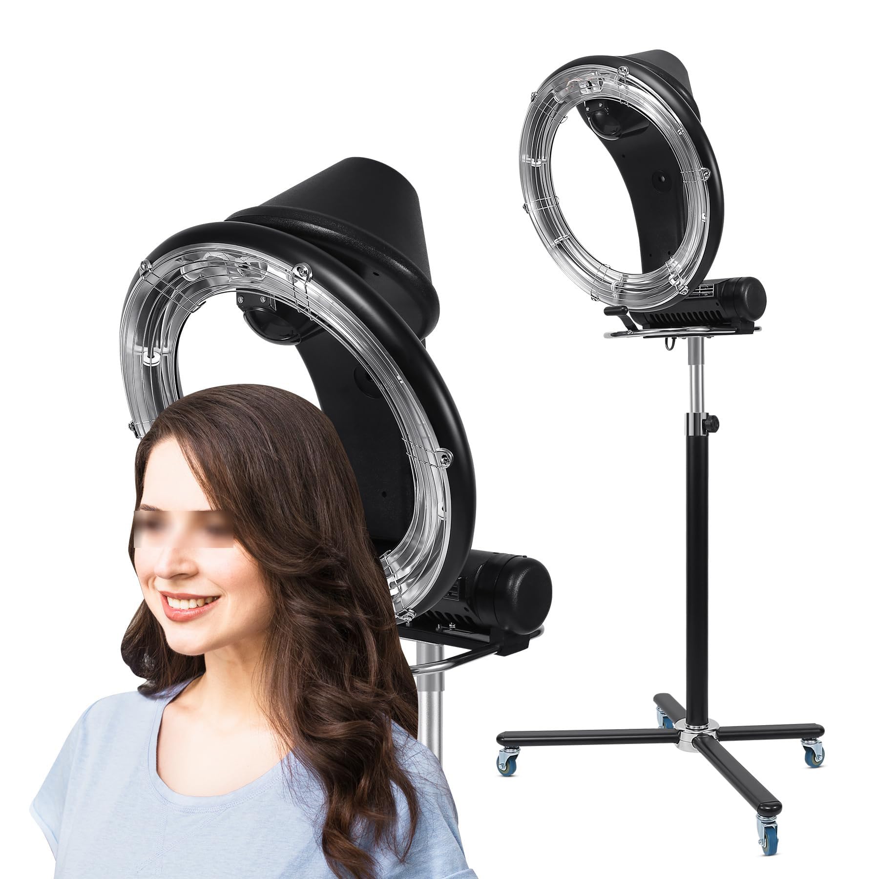 Hair Salon Color Processor 950w 1200w Multifunctional Hair Dryer Orbital Rotating Hair Dryer Orbiting Hair Dryer Orbital Rotating