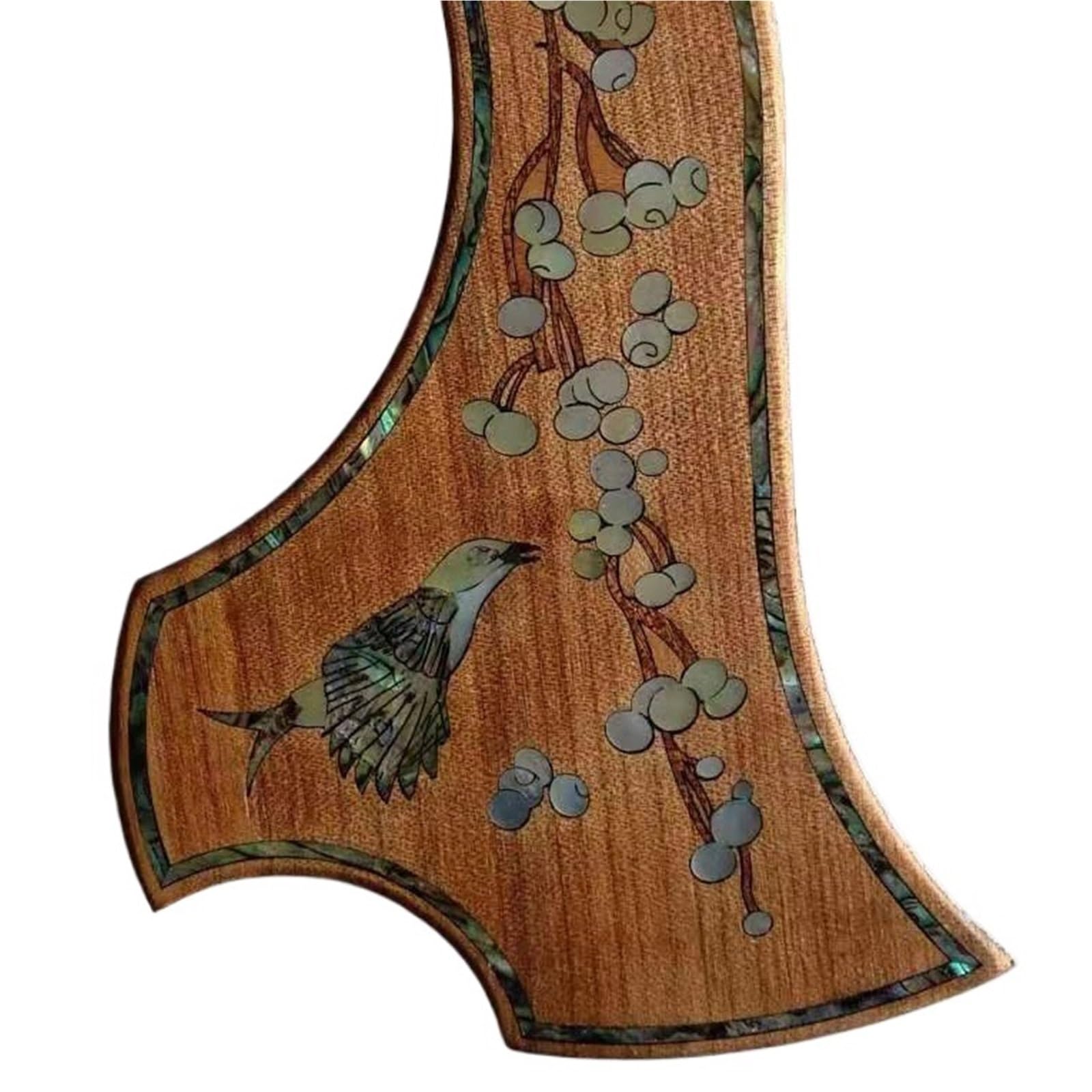 Mały Pickguard Do Gitary Akustycznej Obudowa Gitary Akustycznej Inkrustacja Z Masy Perłowej Drewniana Obudowa Gitary Akcesoria Łatwe W Montażu