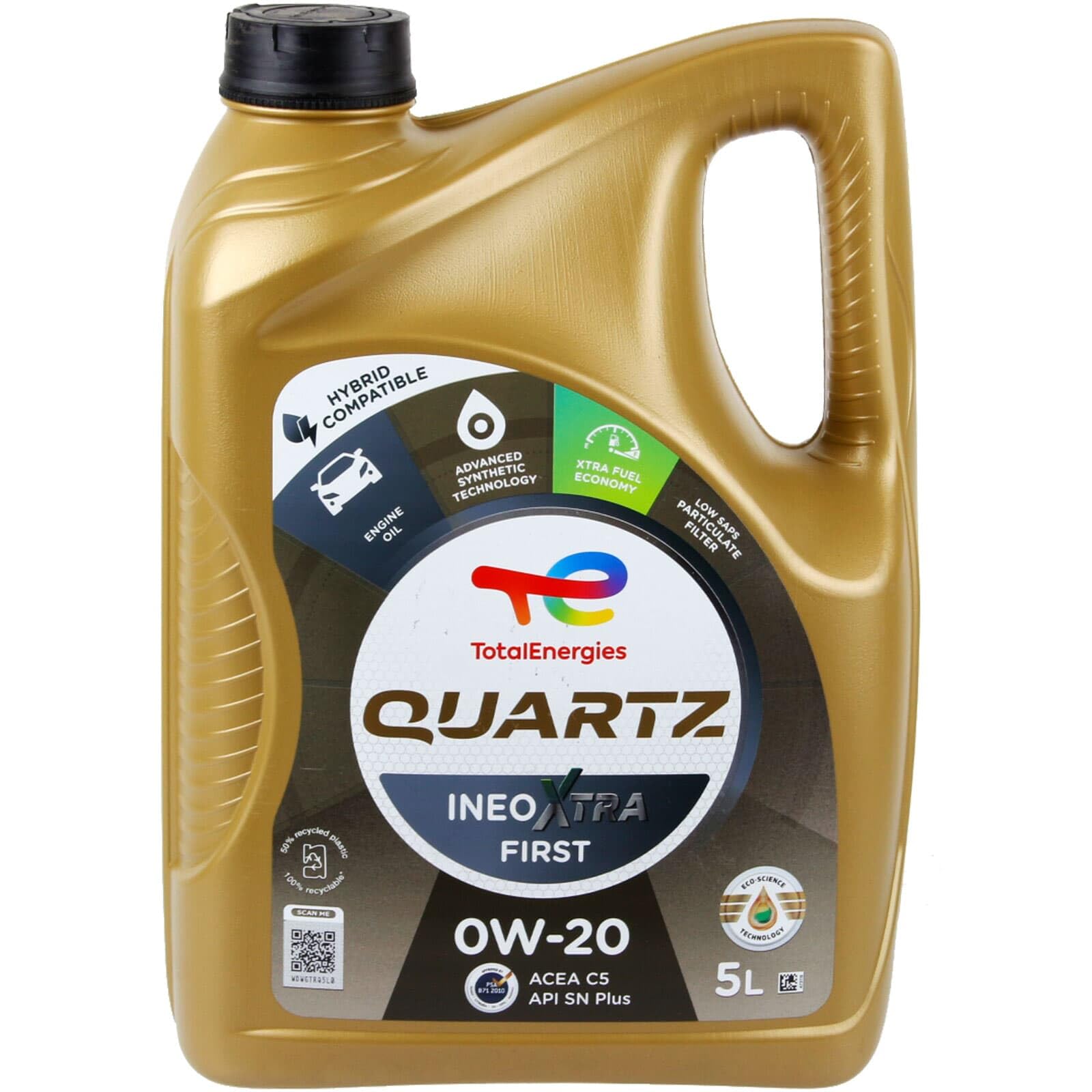 1x5L+1x1L Total Quarzt Ineo Xtra First 0W20 Öl