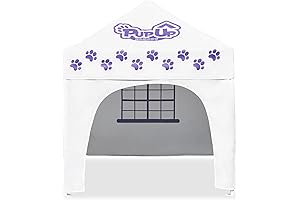 PupUp Canopy: Instant Portable Dog House and Shade