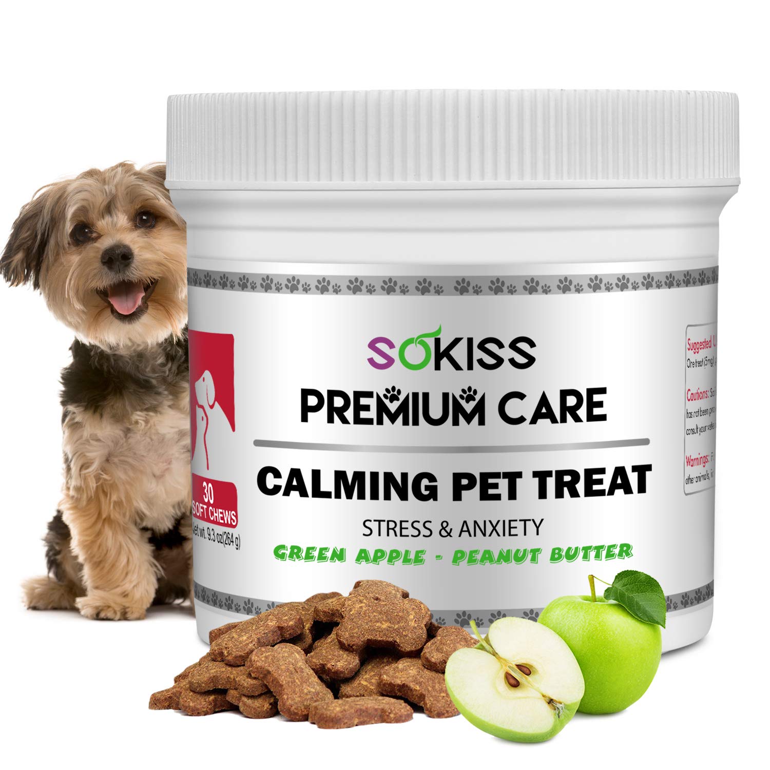 premium care stress and anxiety calming chews