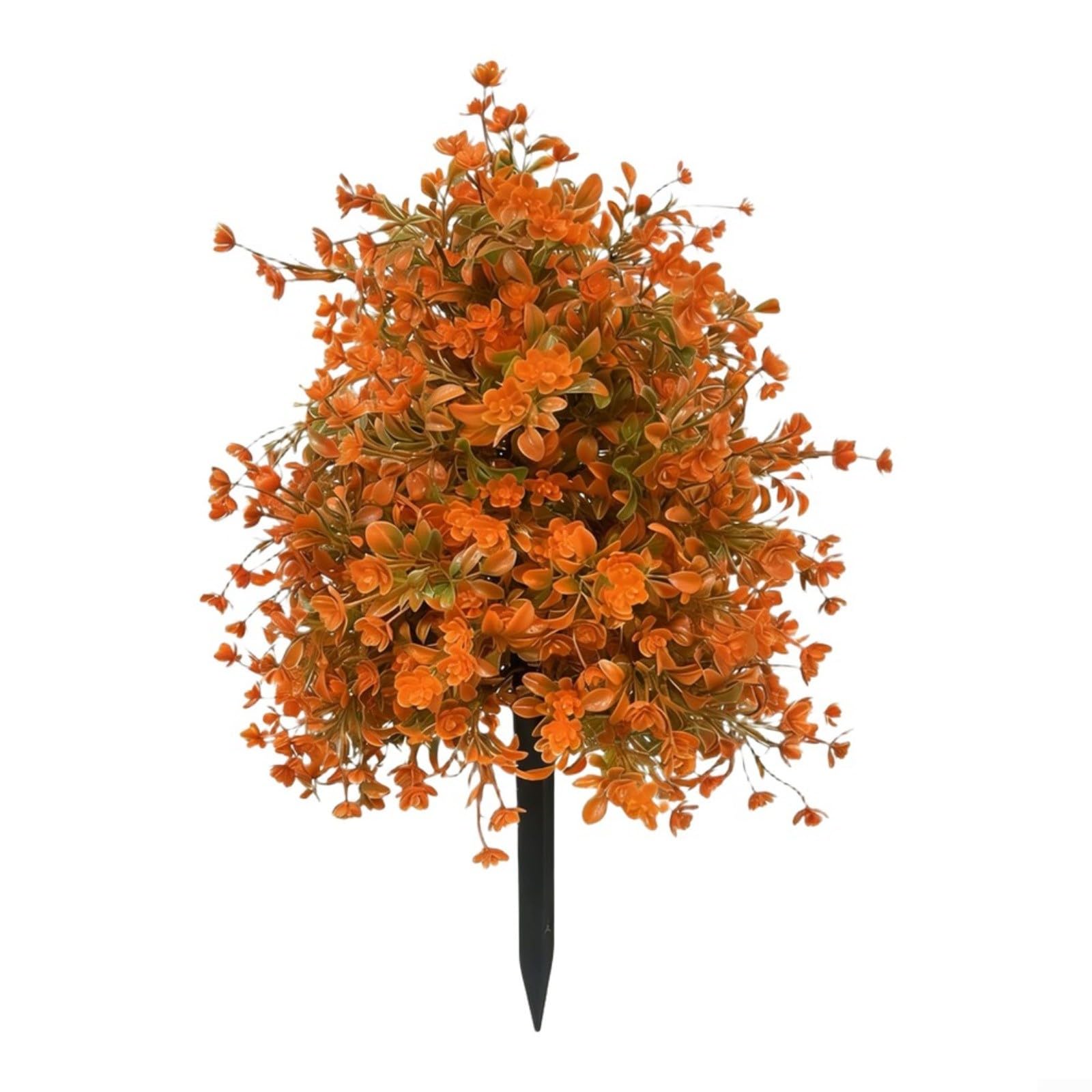 Piquet d'eucalyptus artificiel extérieur plastique modèle D avec feuillage réaliste