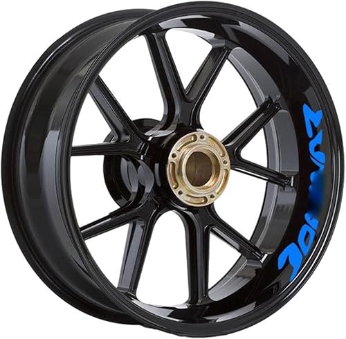 Miniatura 8 de Accesorios de modificación Adhesivos para rueda de motocicleta, calcomanías de llanta exterior para Bajaj para Pulsar 200 para Dominar 400 (color 14)