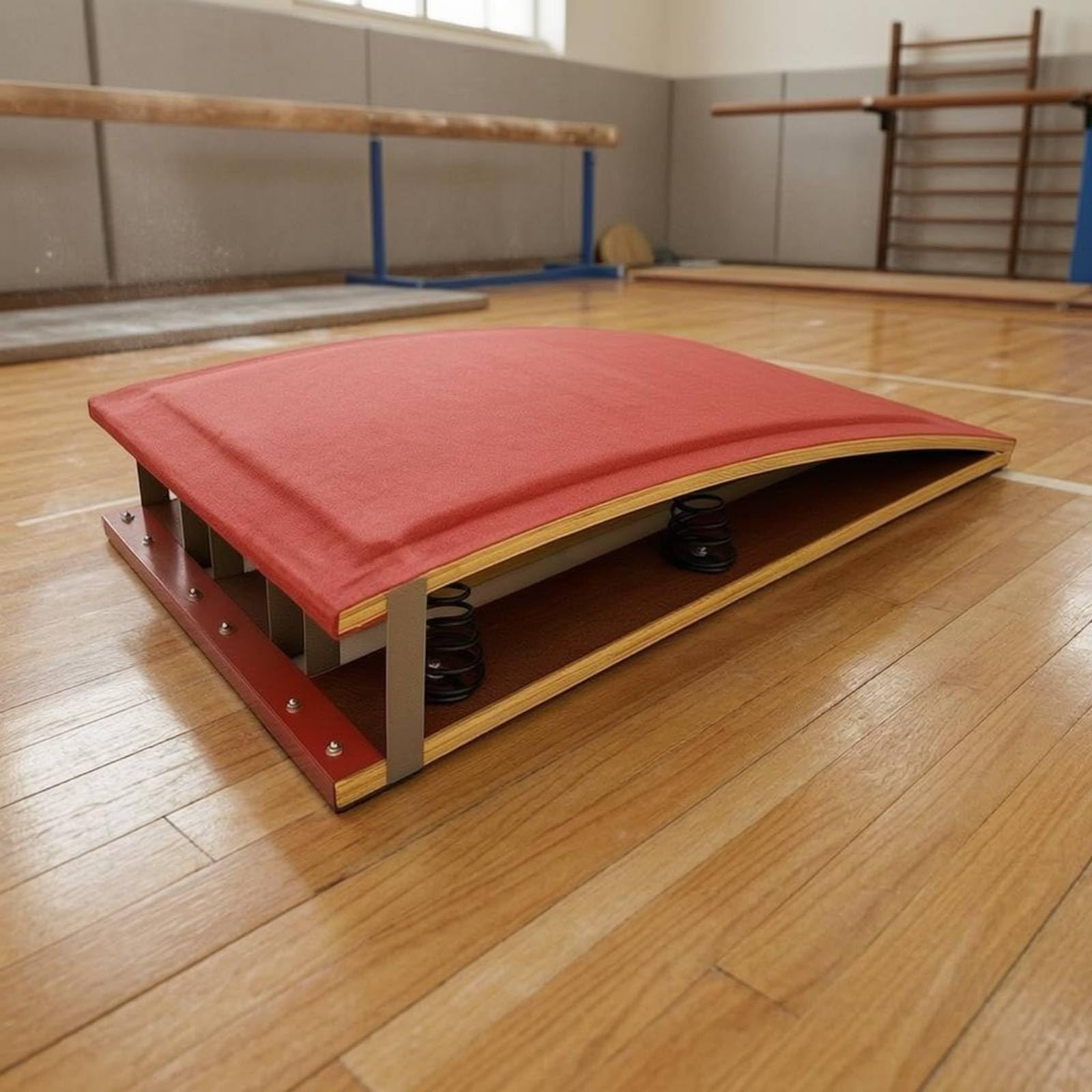 Children Springboard - Tavola per saltare per bambini, ginnastica, allenamento, con superficie imbottita imbottita per una comoda e