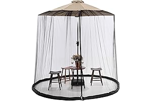 OKYUK Umbrella Bug Net - Your Bug-Free Outdoor Umbrella Companion
