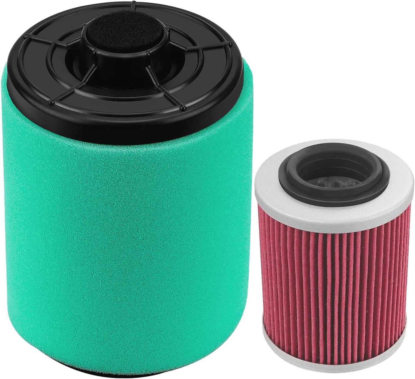 LOCOPOW 707800371 Air Filter for 2012-2023 Can Am Outlander 1000R 1000 800R 650 570 450 Max Renegade 1000R 1000 800R 850 570 500 4x4 With 420256188 Oil Filter