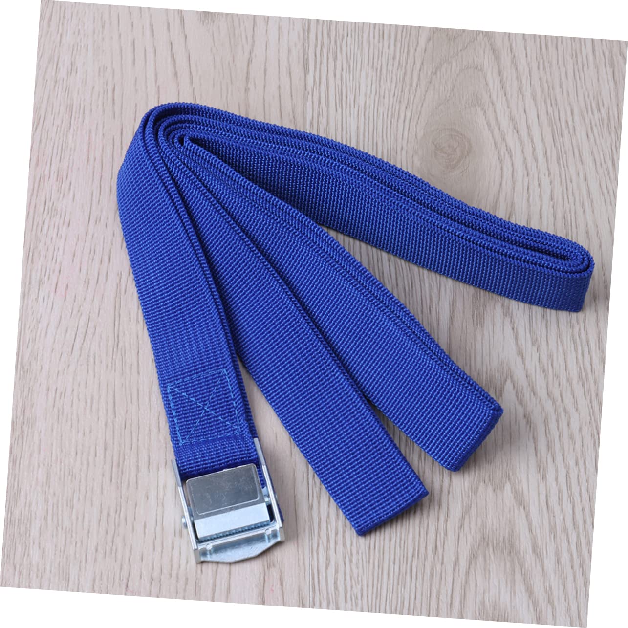 10stücke Teiliges Zurrgurte Aus Dickem Nylon Mit Stahl-Schnellverschluss Lange Ladungssicherung Gurte Robuste Spanngurte Für Dachgepäckträger Kajaks Koffer Und Transport Blau