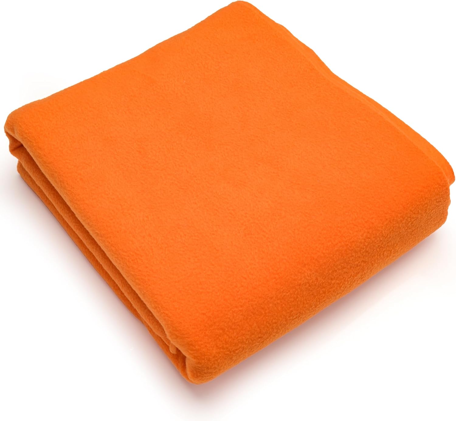 Orange Solid Fleece Fabric Bolt - 4 Yards, 60" wide, 100% polyester