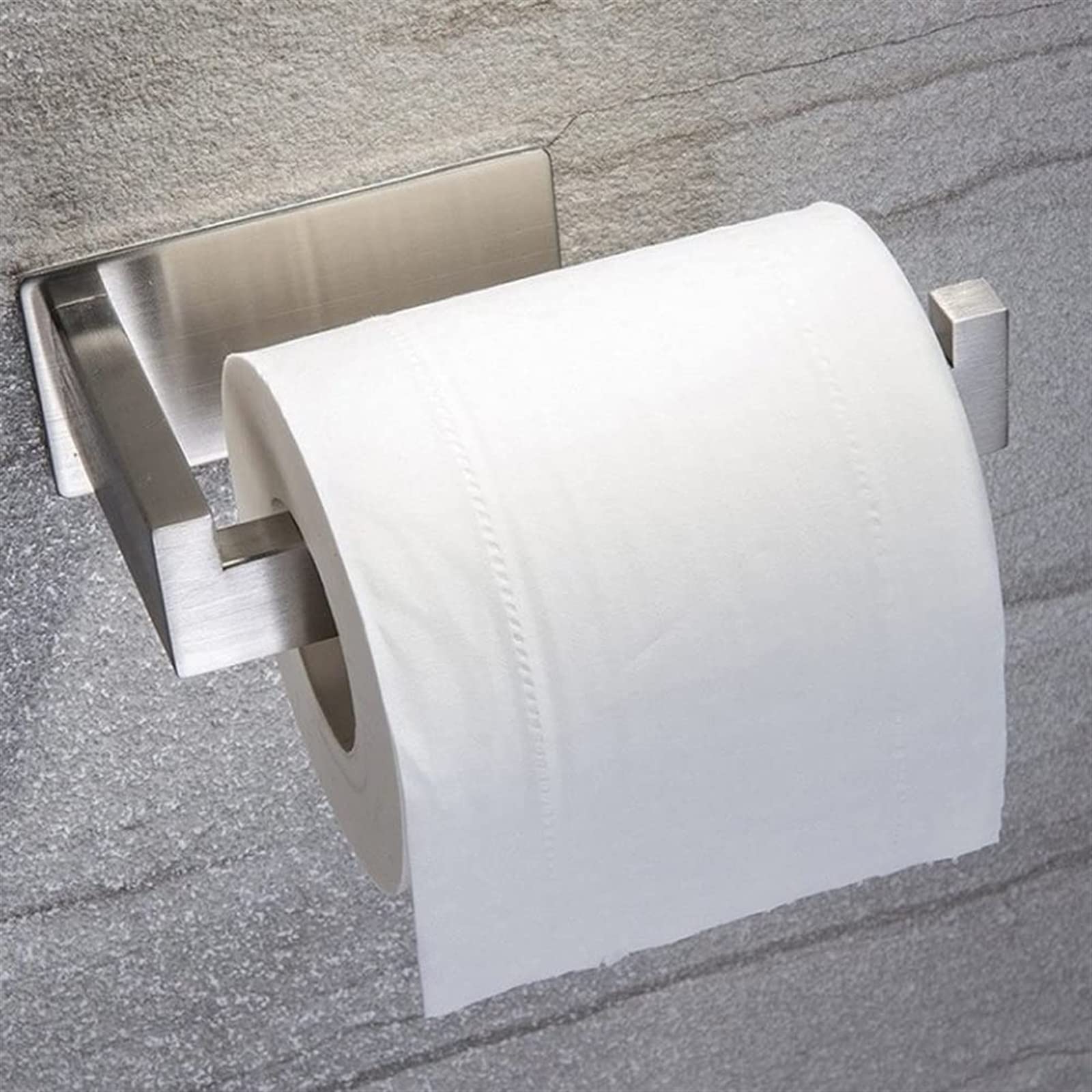 HLTYGWX Uchwyt na papier toaletowy Uchwyt na papier toaletowy do montażu na ścianie Łazienka Uchwyt na papier toaletowy Kuchnia Hak ścienny ze stali nierdzewnej Wieszak na ręczniki Uchwyt na