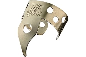 Ernie Ball Pickey Pickeys Metal Finger Picks for Precision Banjo Playing (P09220)