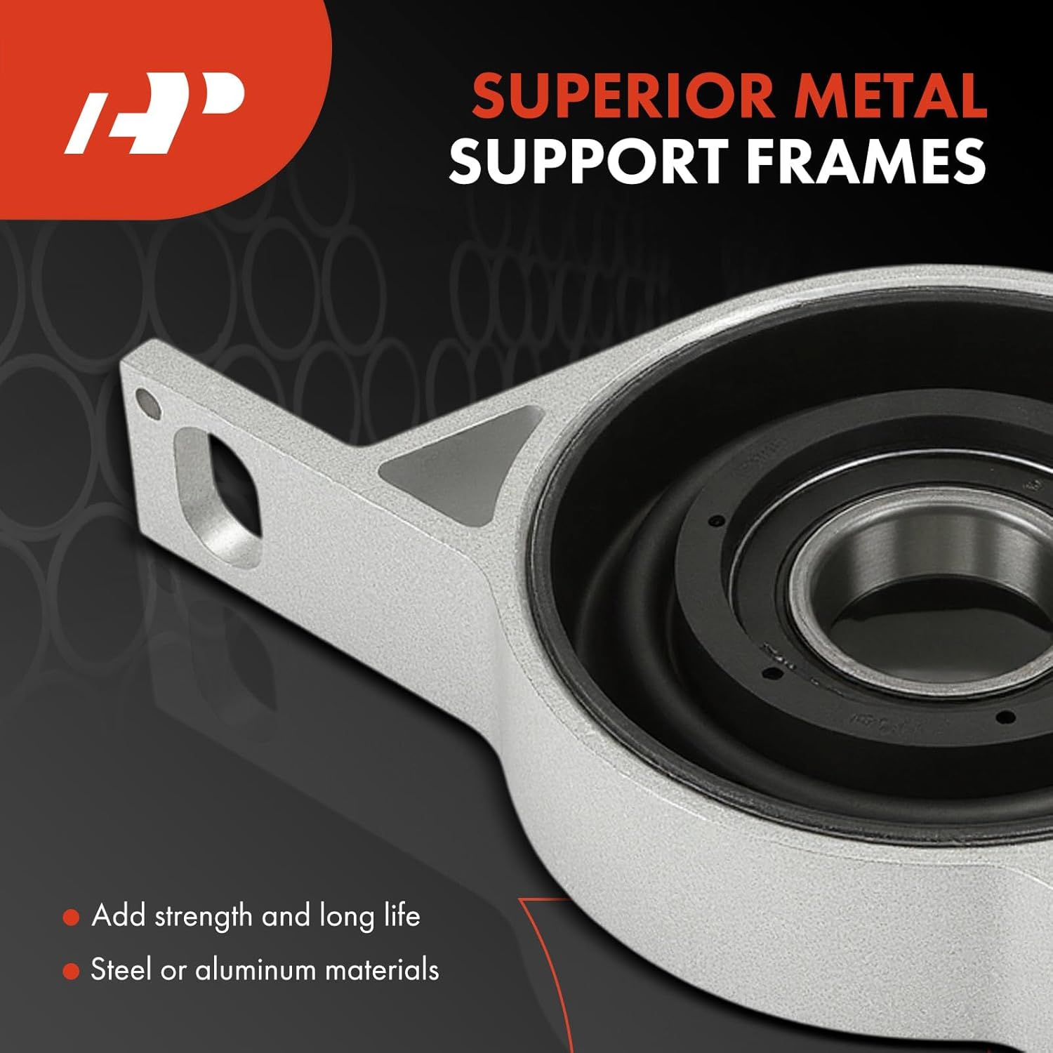 A-Premium Front Rear Drive Shaft Center Support Bearing Compatible with Cadillac SRX 2010-2016, AWD, Driveshaft Carrier Bearing