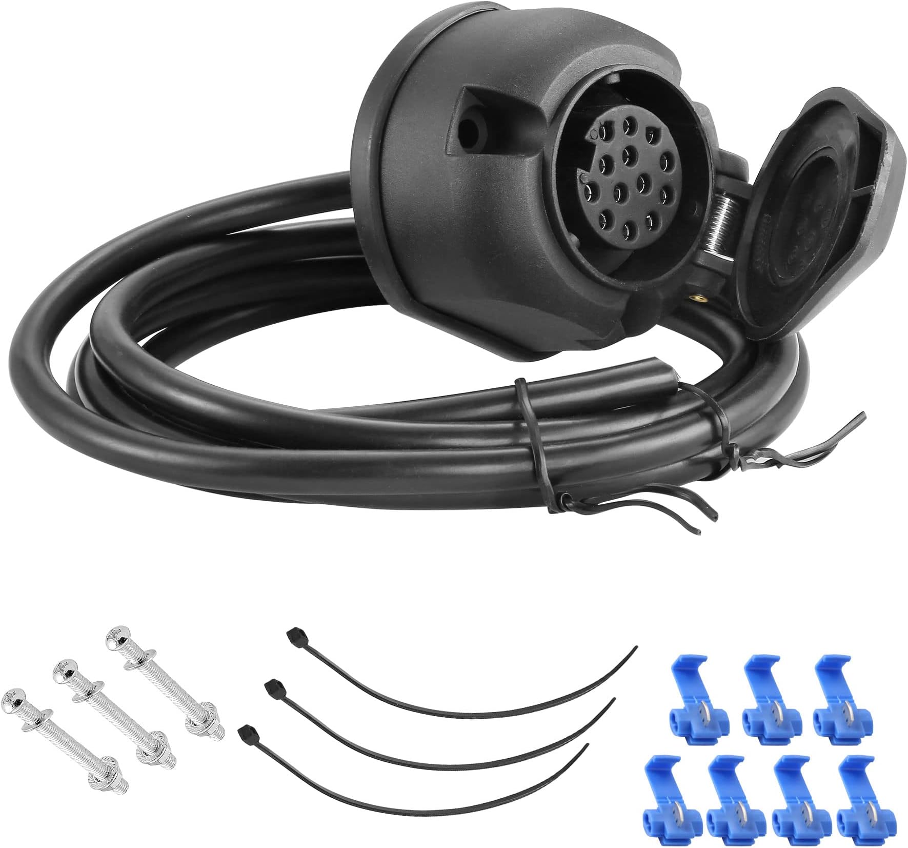 Akozon Boots-Steckdose IP67 - Wasserdicht Für Yacht & Wohnmobil