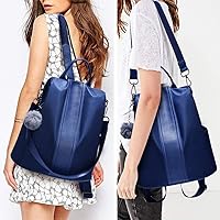 Vista 25 de Mochila impermeable liviana de nailon antirrobo para mujer, Caqui, M