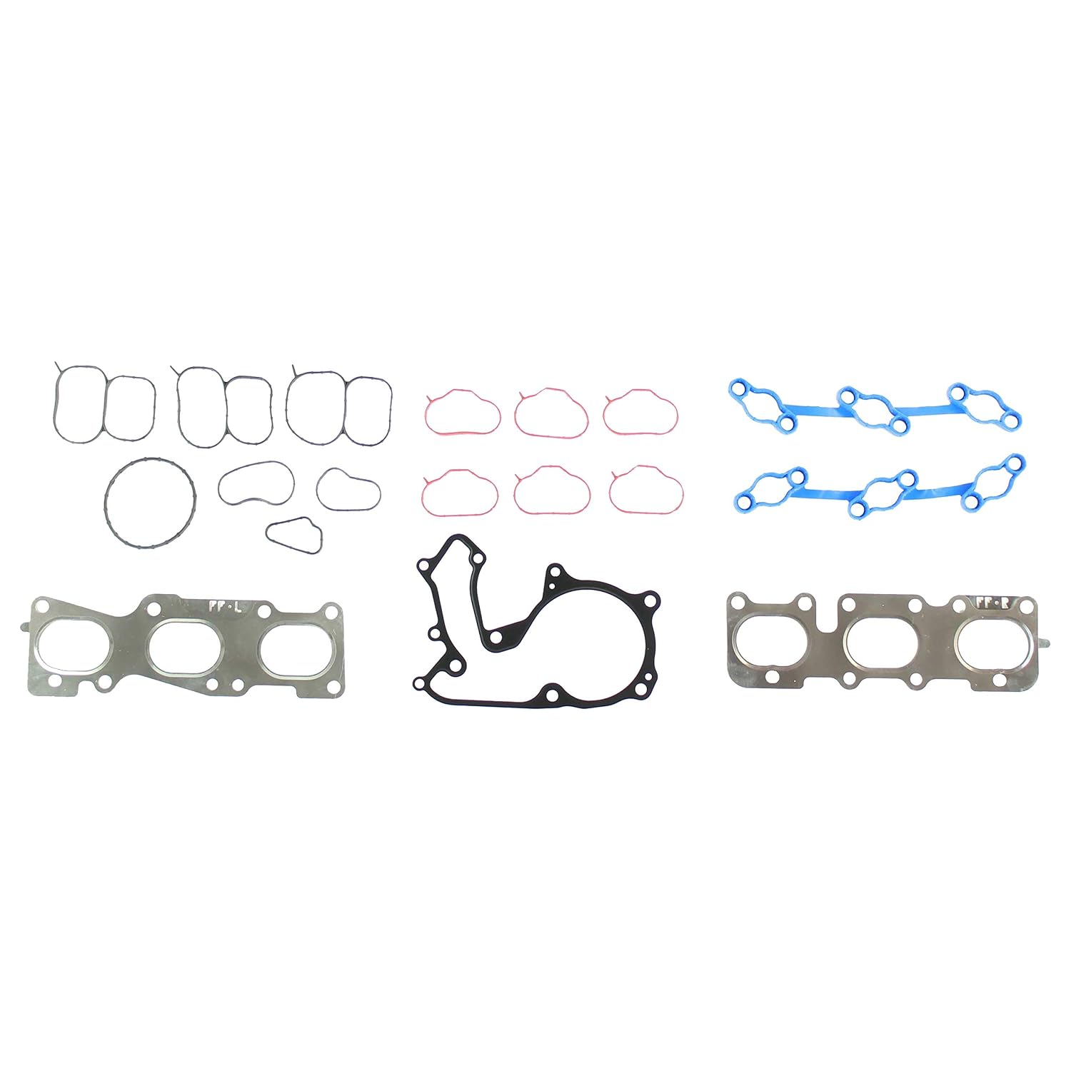 DNJ HGS192 MLS Cylinder Head Gasket Set for 2010-2014 Hyundai Kia Santa Fe Sedona Sorento 3.5L V6 24V DOHC 3470cc