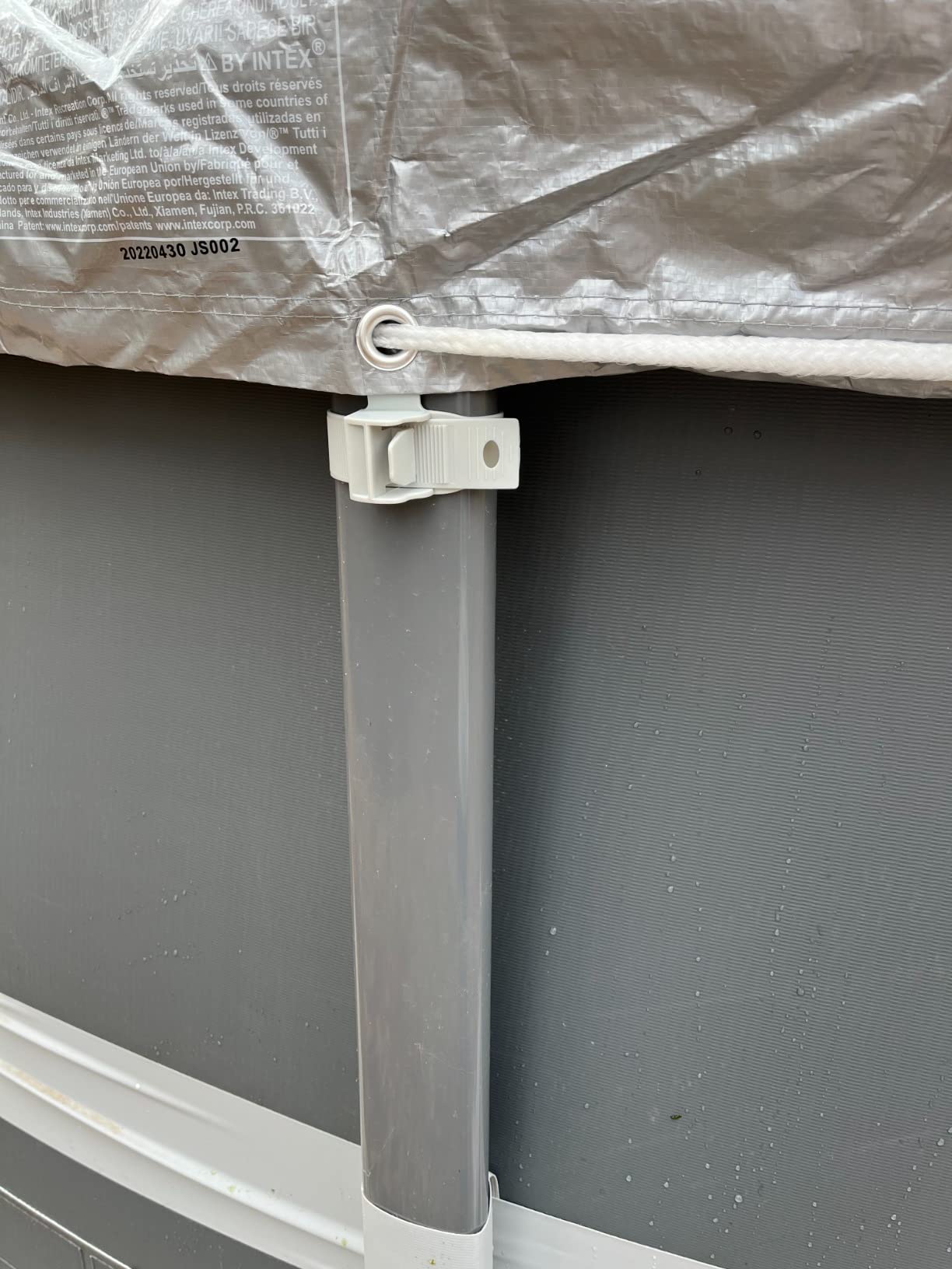 11/mo Finance INTEX Deluxe 18Foot Round Pool Cover Buy Now, Pay Later