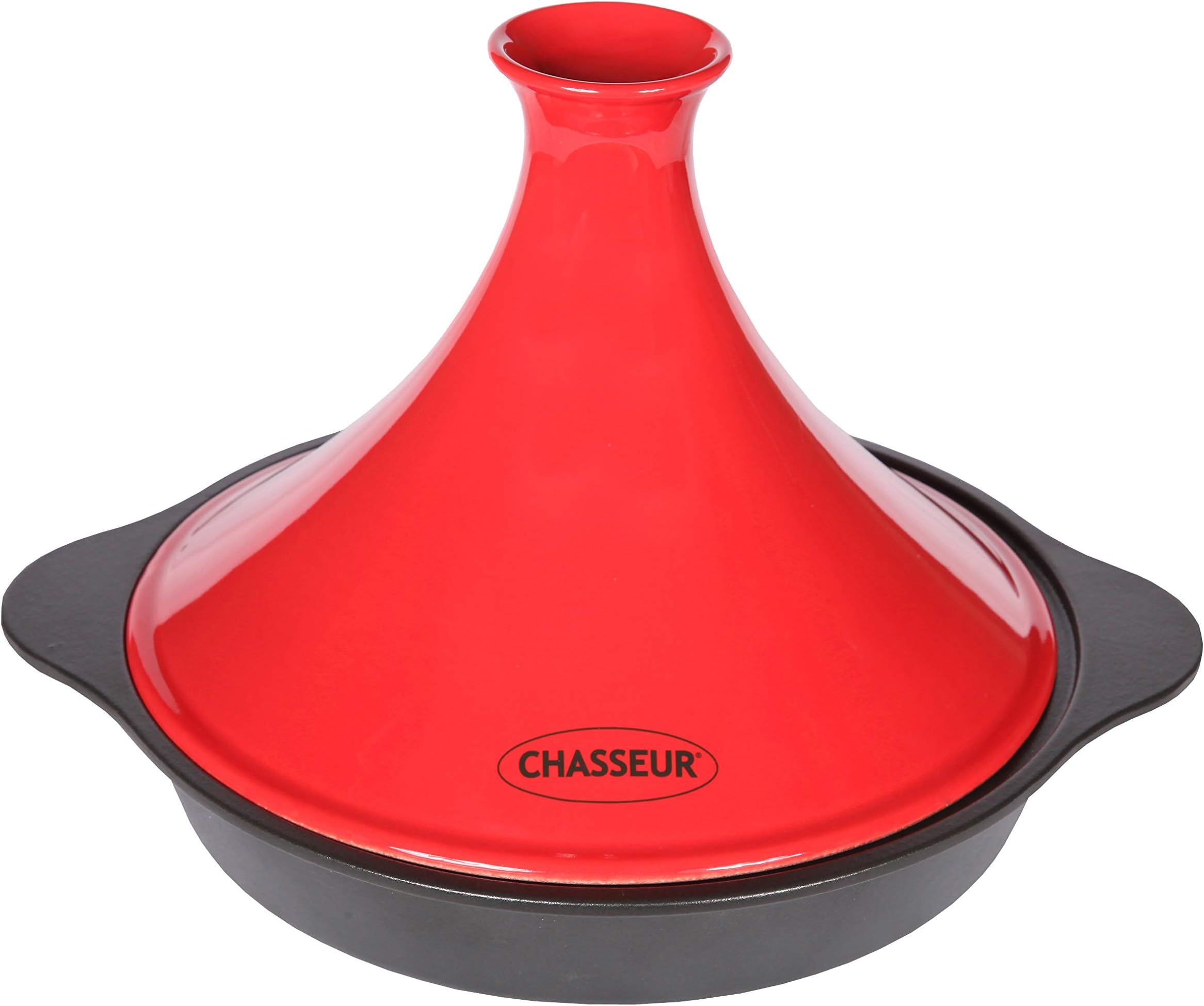 Chasseur 1038 Tagine Cast Iron, Red 32 x 26.8 x 19.5 cm