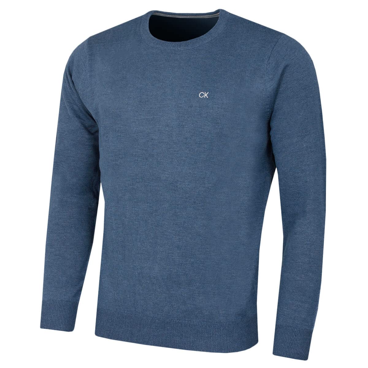 Mens 2025 Durable Comfort Crew Neck Golf Sweater