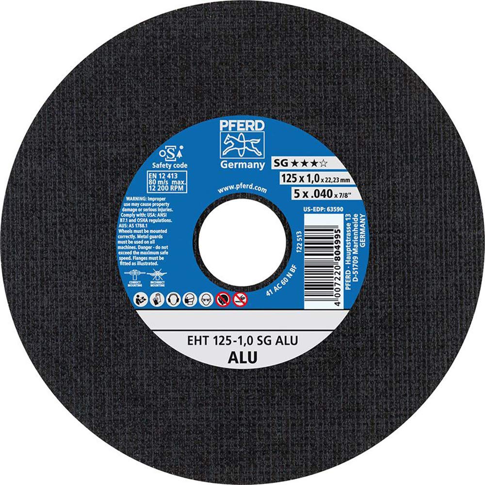 Pferd-Disco Per Taglio Eht 125-1,6 A46 L FPF-Inox