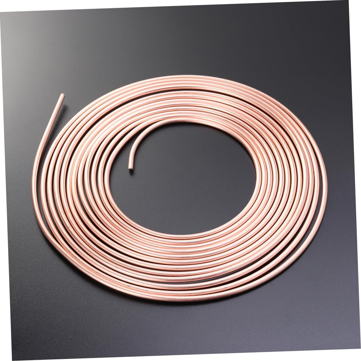 GARVALON Copper Coated Brake Line Tube 10m Non-magnetic Vehicle Brake Tubing Coil for Auto Car Replacement Parts