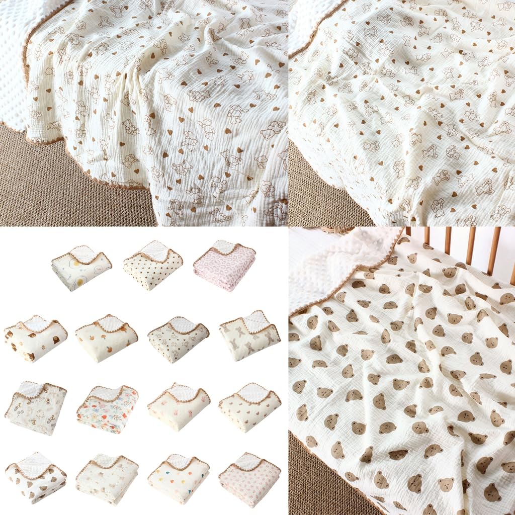 Baby Swaddles - Coperta per neonati, per bambini e bambine, non fluorescente, copertura per passeggino, culla
