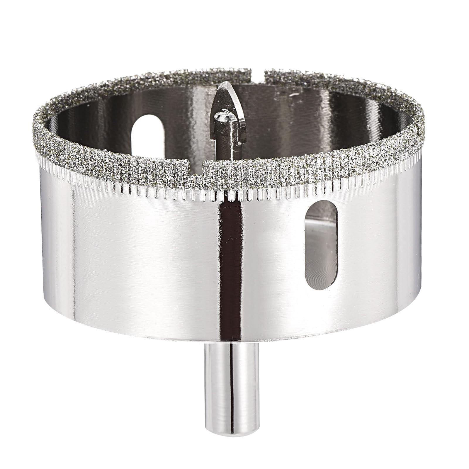 PATIKIL 2-11/16" (68mm) Diamond Hole Saw with Center Drill Bit, Glass Diamond Hole Cutters Hollow Core Drill Bits for Fiberglass, Tile, Porcelain, Ceramic