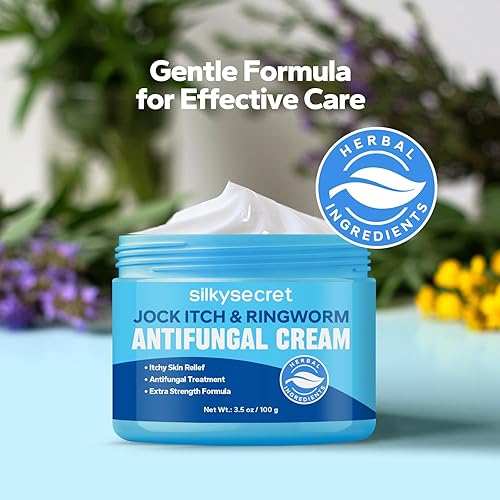 Miniatura 3 de Crema antifúngica (3.5 onzas), crema para picazón de jock, tratamiento de tiña para humanos, cremas antifúngicas para la piel, cremas para pies de