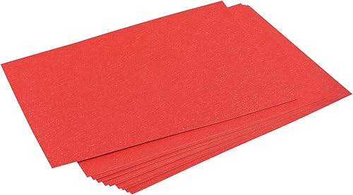 Miniatura 7 de MECCANIXITY Papel de cartulina brillante, 25 hojas, 8 x 11.5 pulgadas, 92 libras8.82ozm, doble cara, para bodas, cumpleaños, uso artesanal, hojas de