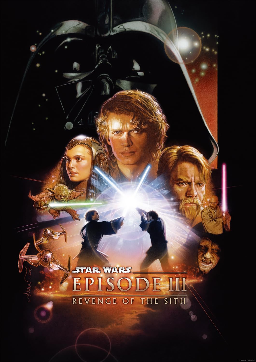 Amazon.co.jp: STAR WARS SAGA B2ポスターセット(EP1～3) IPO141