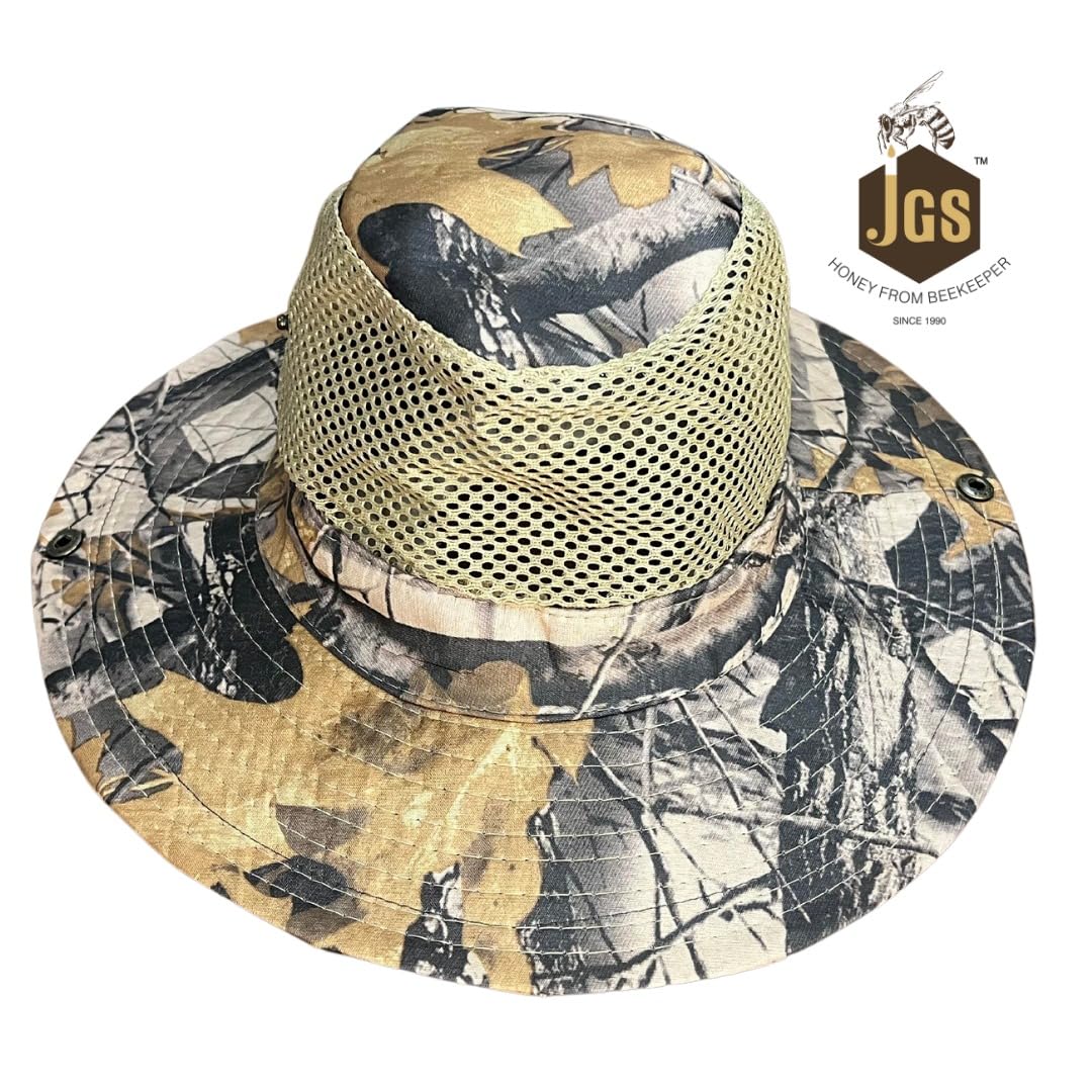 JGS Bee Cap Honeybee Cap | Bee Veil for Protection of Face from Honey Bee Sting | Sting Protection for Neck and Face (Hat Type) - Image 3 thumbnail