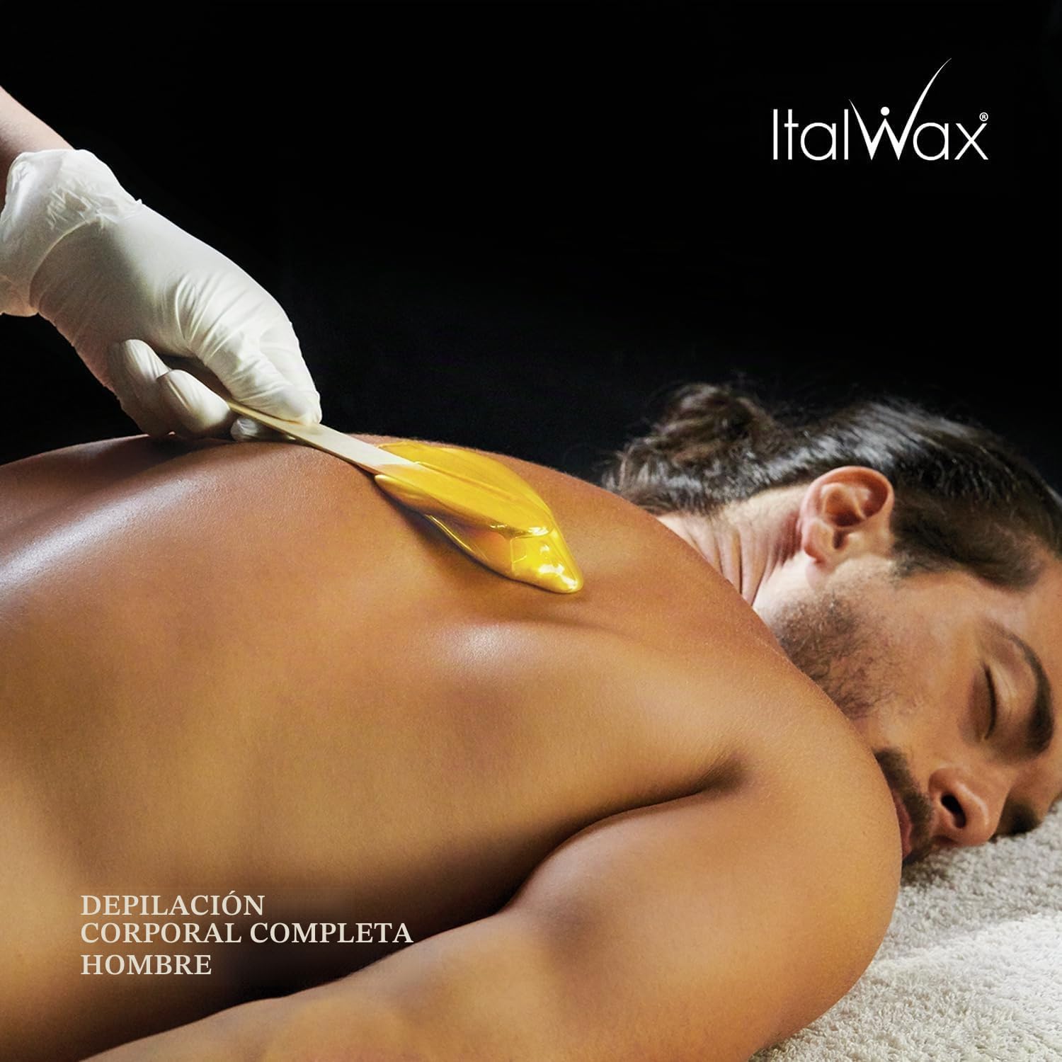 Italwax Luxury Full Body - 1 kg - Cera elástica en perlas para depilaciòn sin bandas - Fórmula sintética ideal para pieles sensibles - Adecuada para la depilación de todas las partes del cuerpo