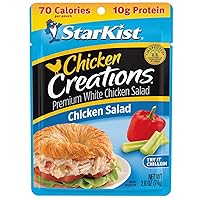Vista 108 de StarKist Chicken Creations, Chicken Salad (ensalada de pollo), bolsa de 5 oz “tamaño grande”, paquete de 12