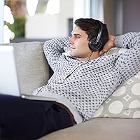 Vista 6 de Alitutumao Hyperx Cloud Alpha Cable con silencio en línea y control de volumen, cable de audio de auriculares de 0.138 in compatible con auriculares