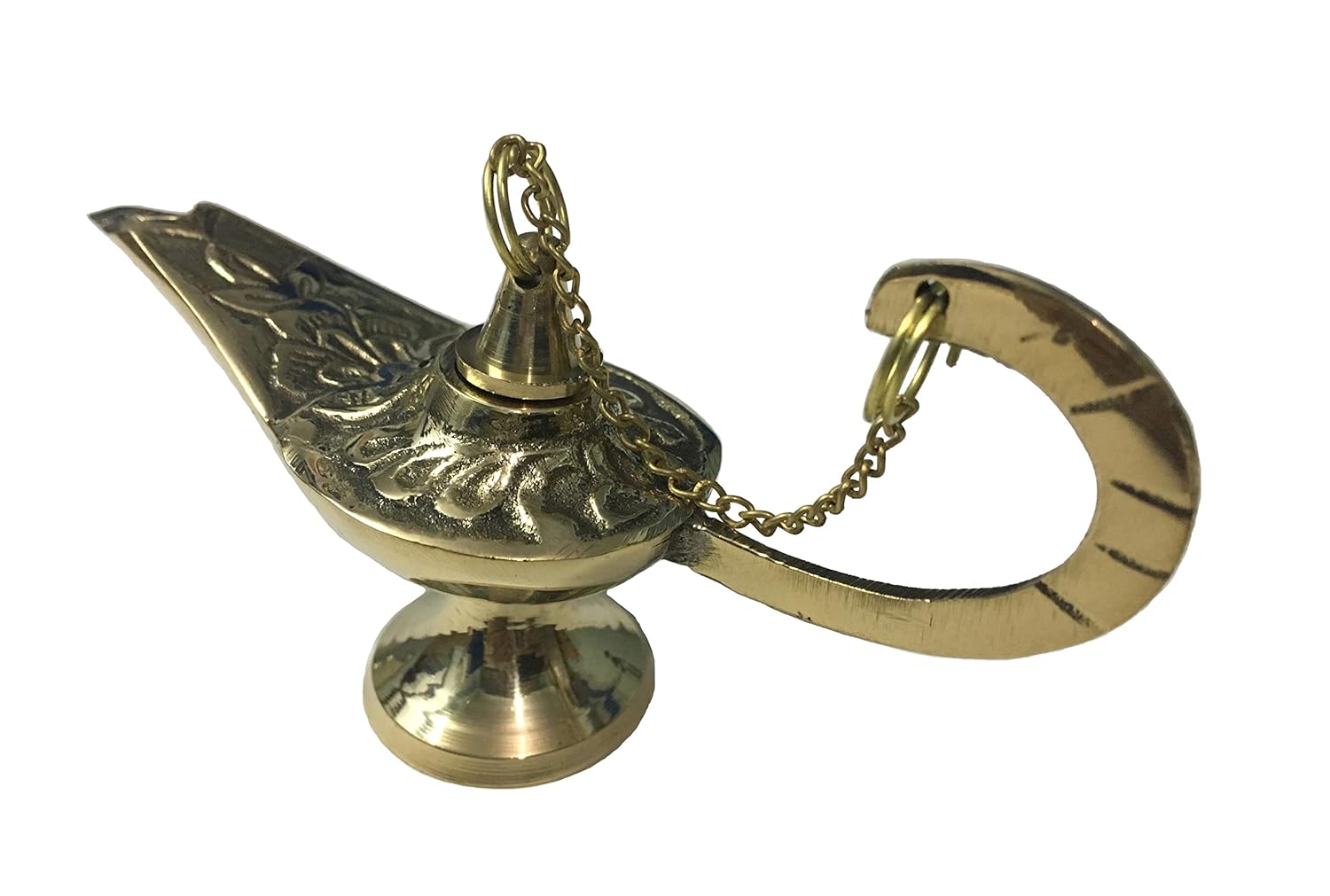 vrinda Brass Aladdin Genie lamp Incense Burner Amazon.in Home & Kitchen