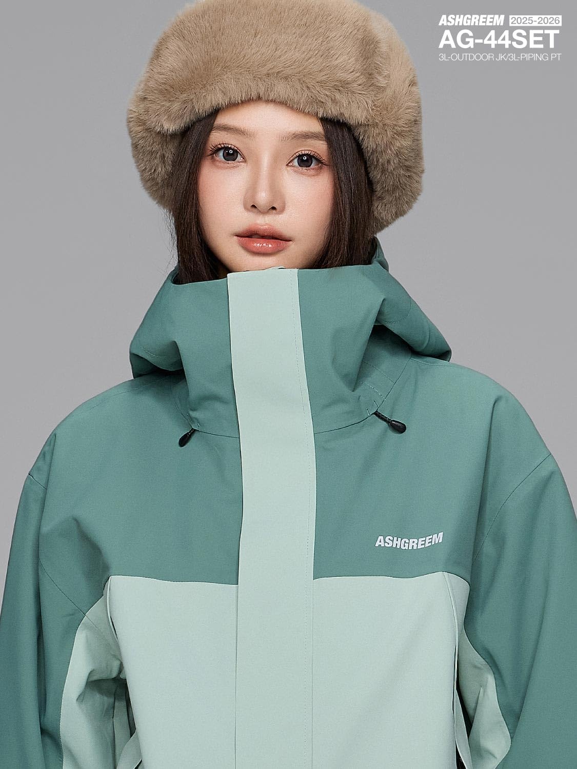 CAMPHOR WOOD ダッフルコート ダークグレー