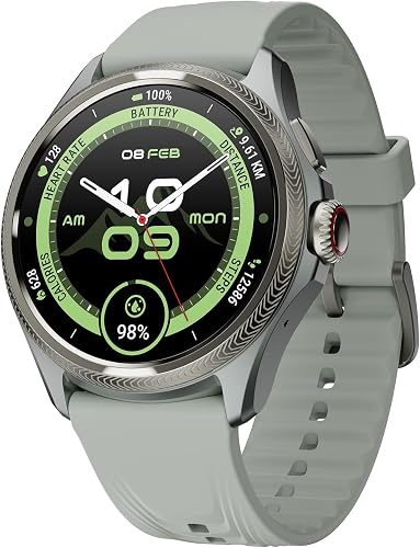 TicWatch Pro 5 Enduro Slate Montre connectée pour Hommes, Android Wear OS, Batte