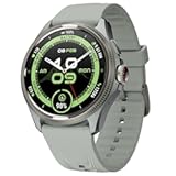 Pro 5 Enduro Smartwatch for Men 1&period;43" Android Wear OS Smart Watch 90 Hrs Battery 110&plus; Workout Modes Health Fitness Tracker Outdoor 5ATM GPS Compass Android Compatible Only