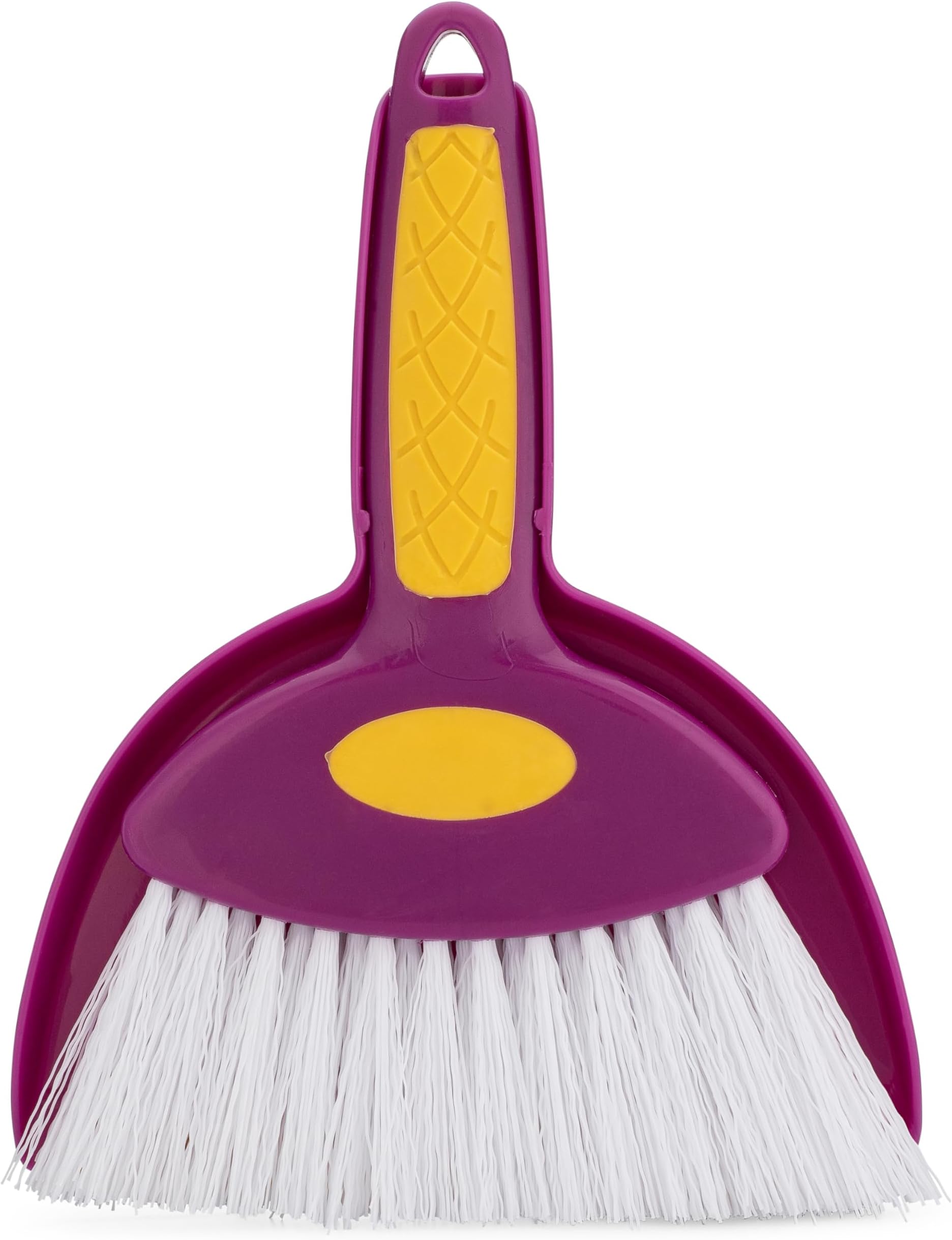 Cadet Home Solutions Broom Mini Hand Whisk and Snap-on Dustpan Set (1, Small)