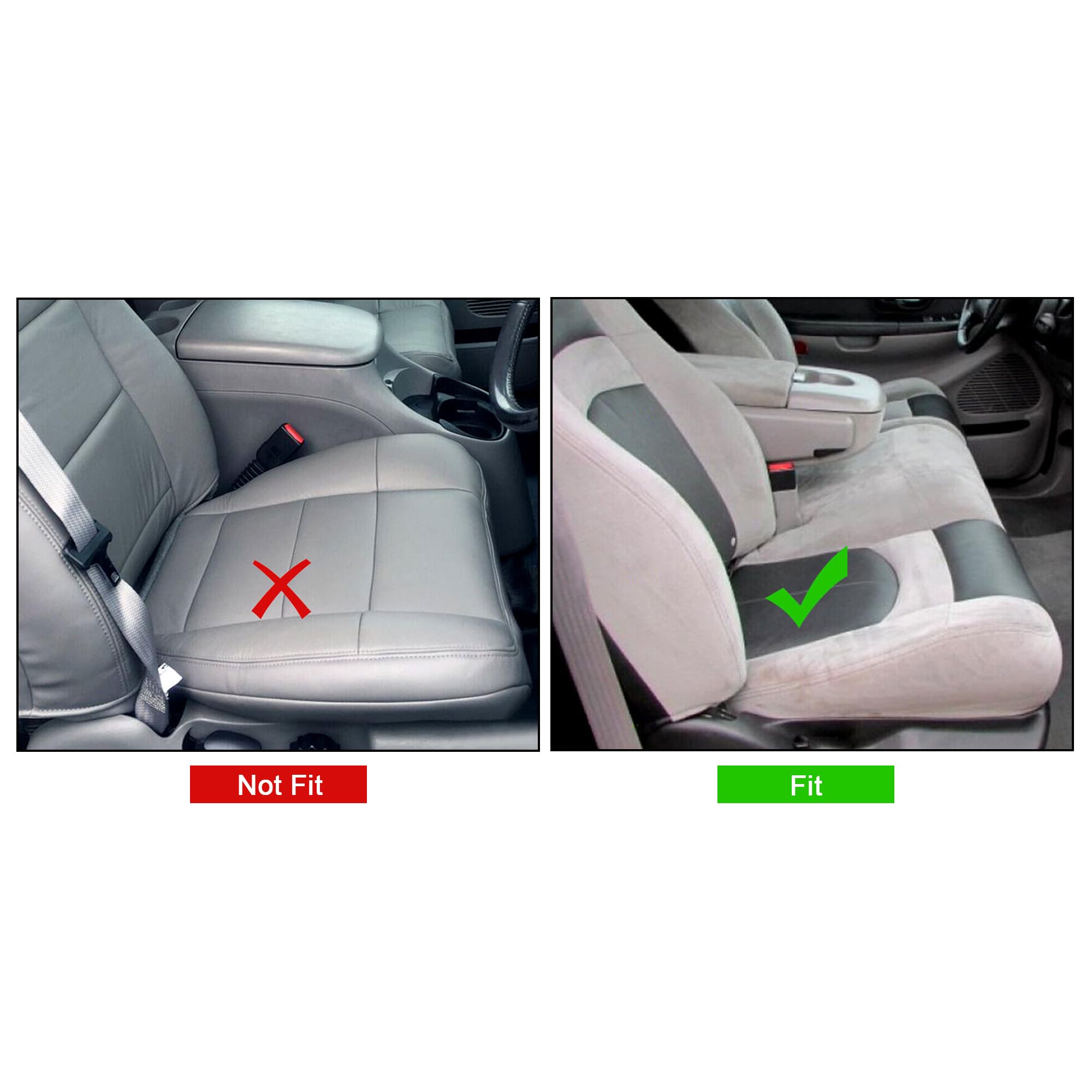 7BLACKSMITHS Seat Bottom Cushion Pad Foam Compatible with 1999-2004 Ford F150 Replacement for XL3Z-15632A23-DA Front Left Driver