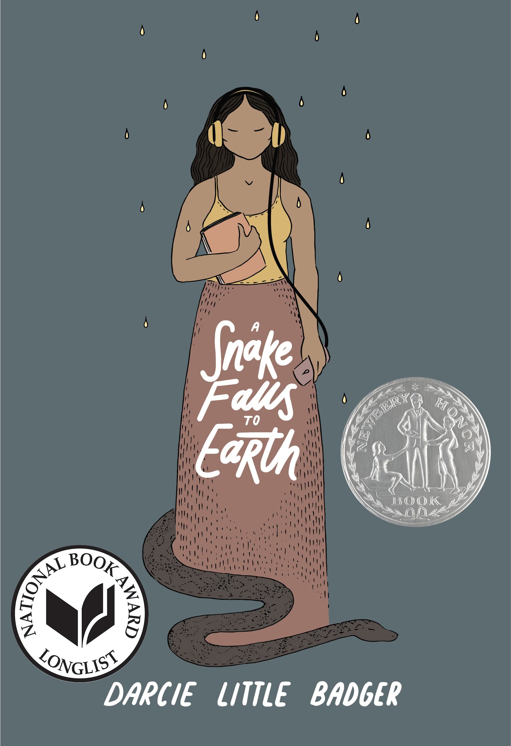 A Snake Falls to Earth: Newbery Honor Award Wi- hardcover, 9781646140923, Badger
