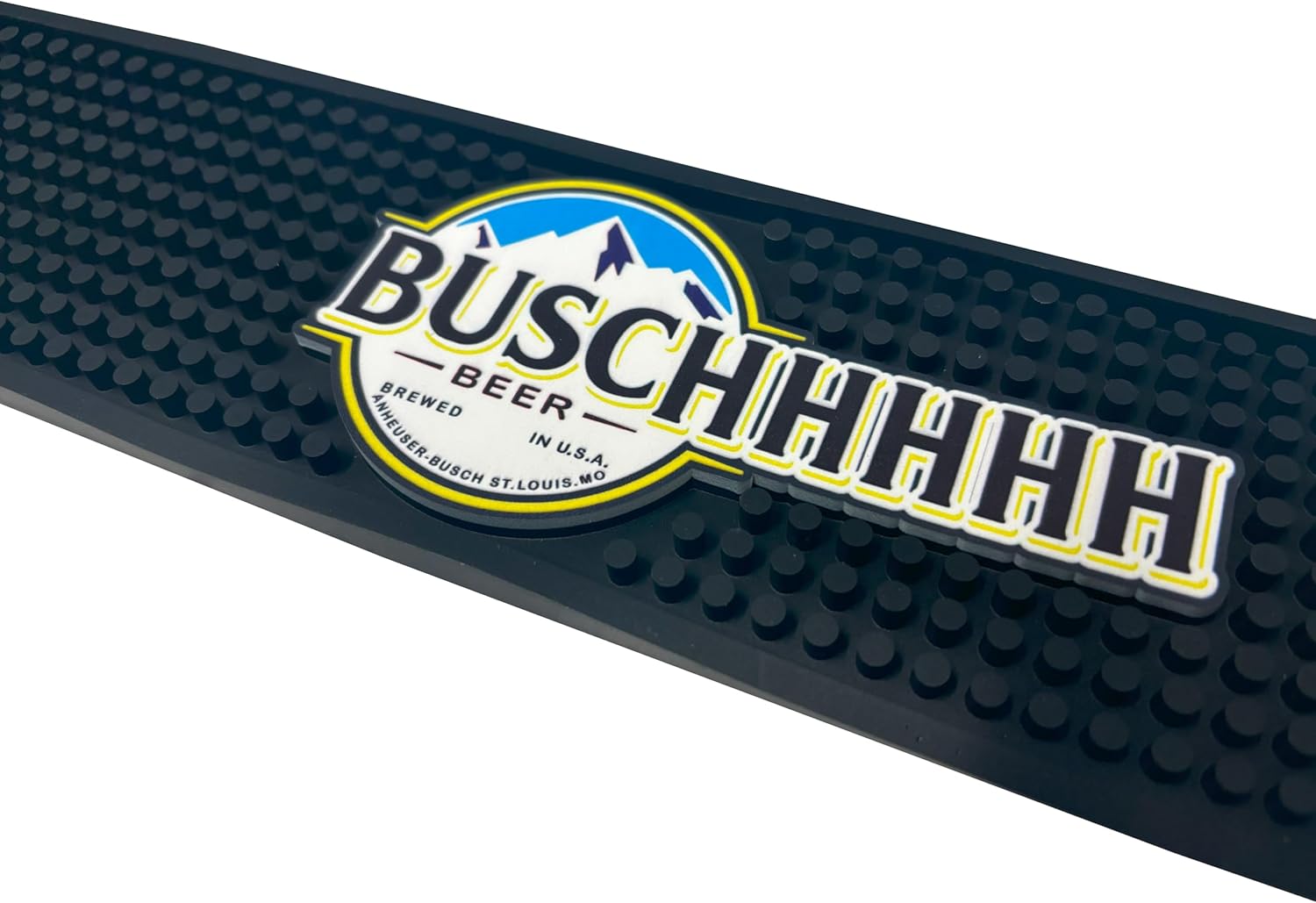 バーレールマット Busch Light Beer対応 - プロフェッショナルドリップマット - 公式ライセンス商品 - 23.75