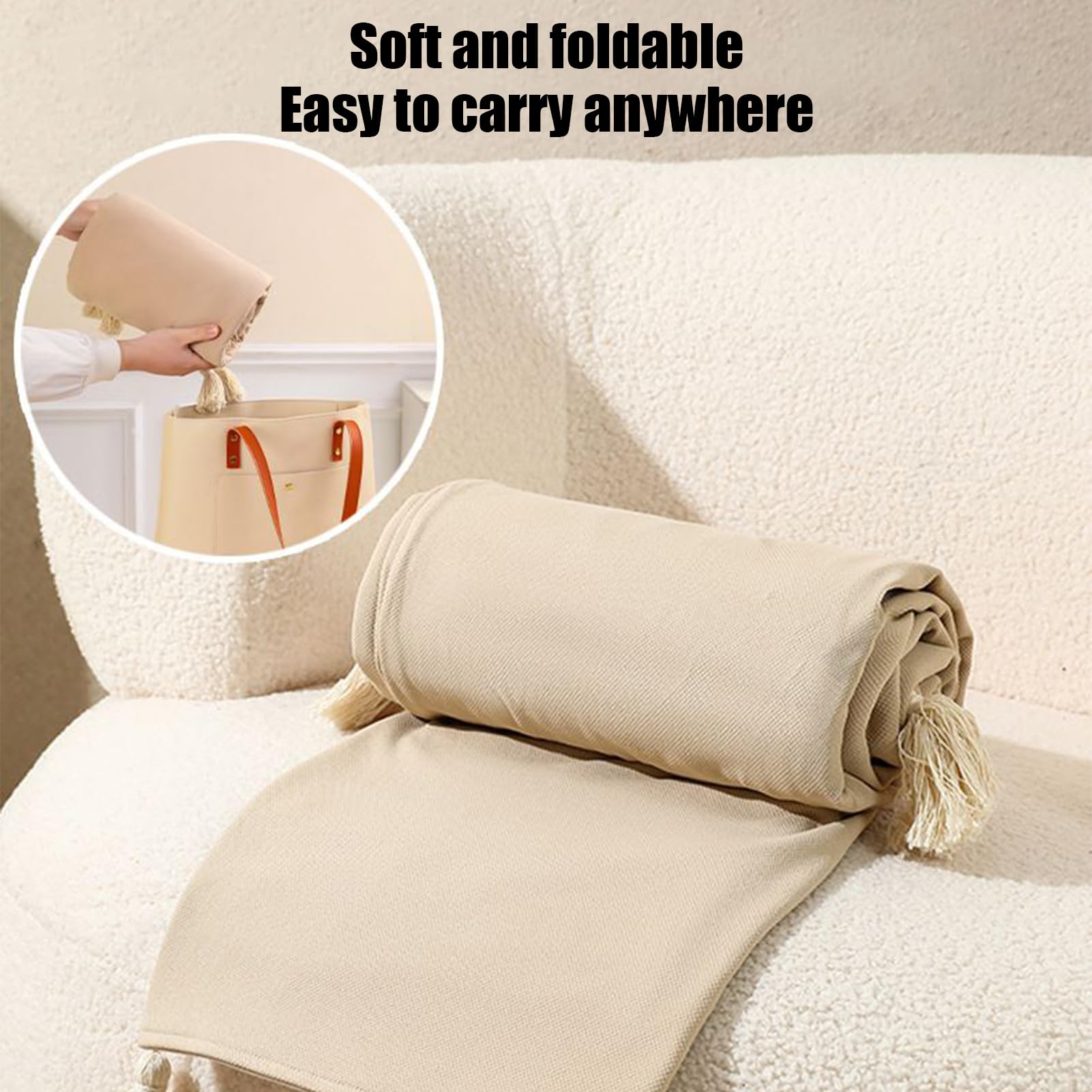 Châle Chauffant Portable - Plaid 3 Vitesses pour Cou et Épaules