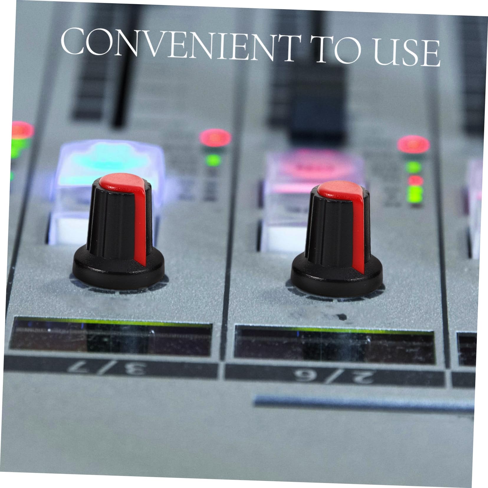 OFFSCH Professional Dj Equipment Maintenance 20pcs Replacement Knobs Universal Dj Rotary Knobs