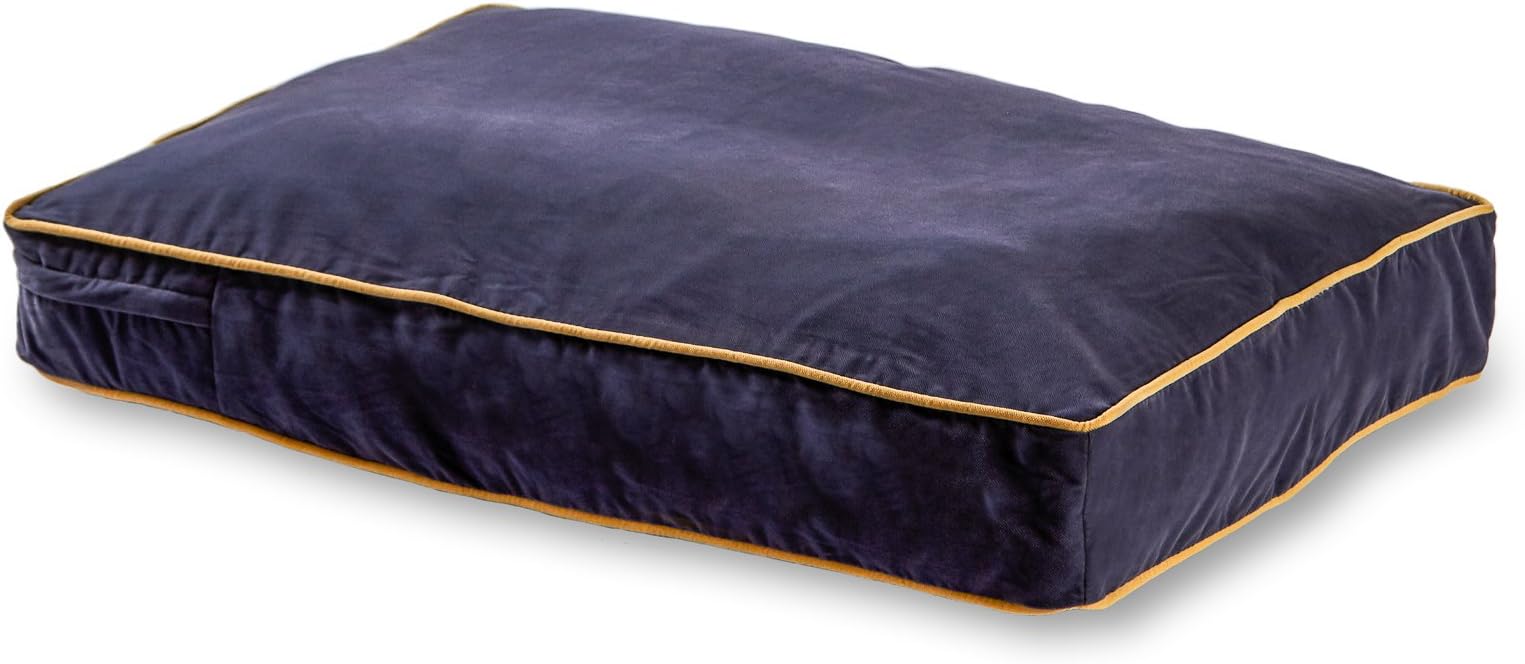 Happy Hounds Buster Dog Bed, 24 by 36-Inch Small, Denim