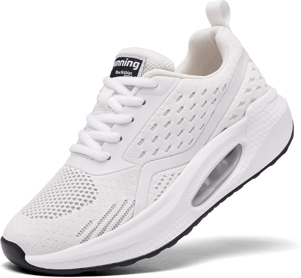 Womens Trainers Air Cushion Comfort Memory Foam Ladies Runni
