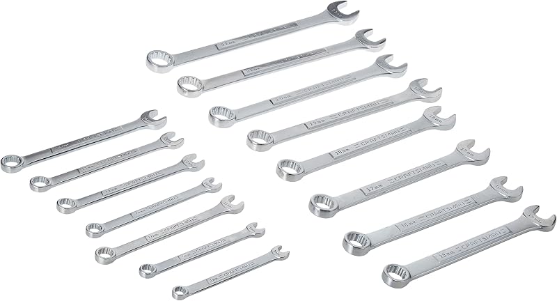 CRAFTSMAN Wrench Set, Metric, 15Piece (CMMT12066)