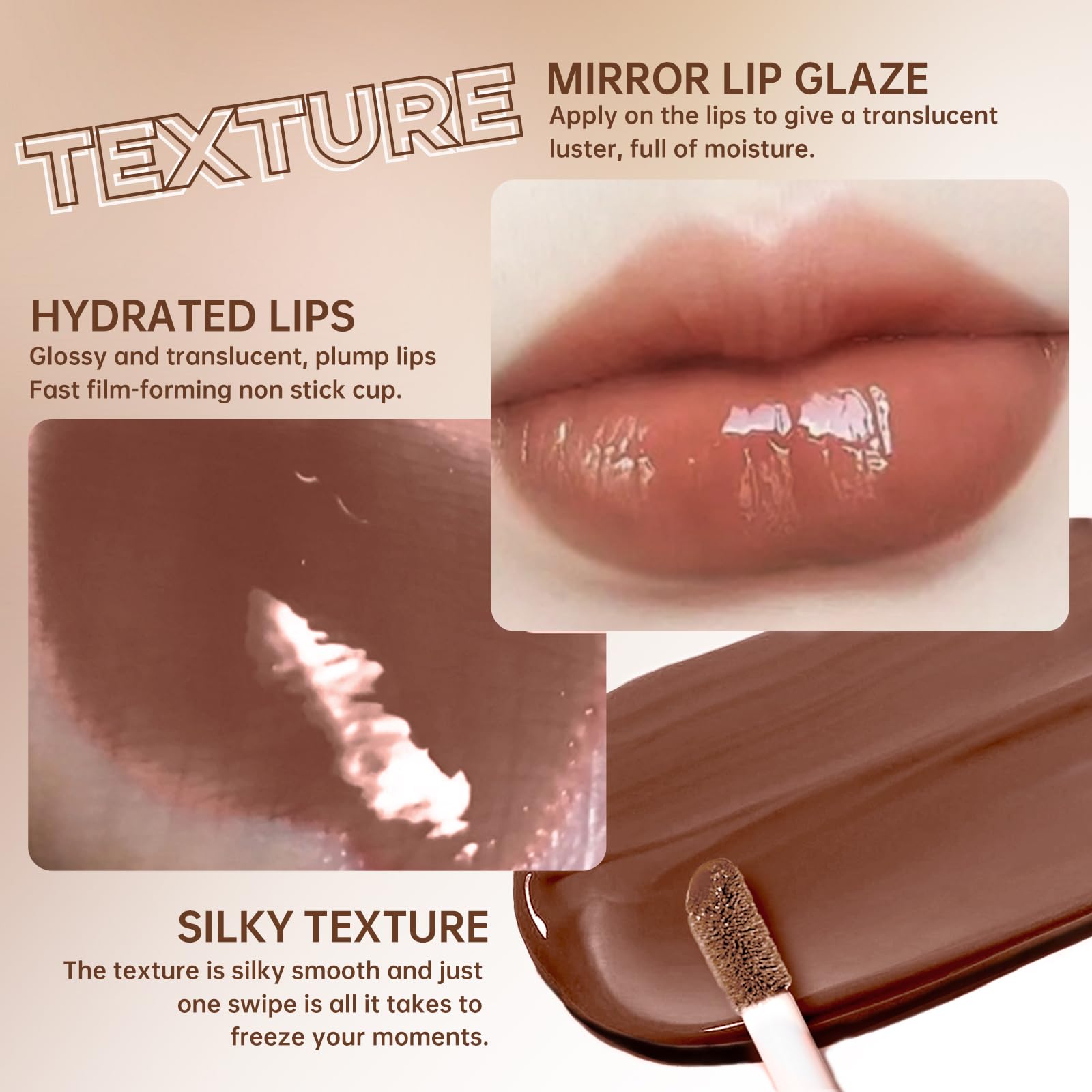 Nude Lip Combo: Gloss & Liner Kit -3 Nude Lip Combo: Gloss & Liner Kit -3