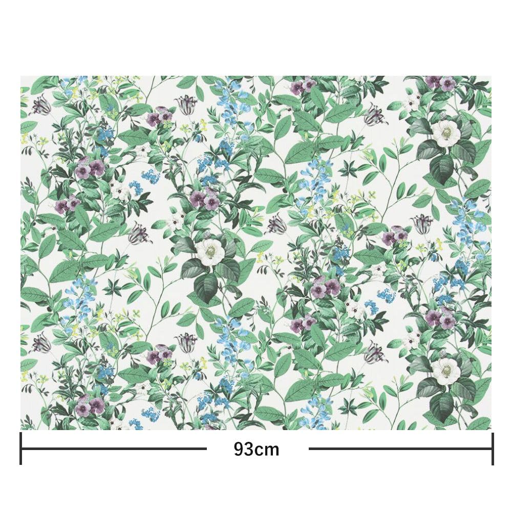 Amazon | 壁紙屋本舗 壁紙 のり付き クロス ボタニカル 植物柄 リーフ